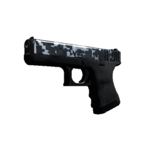 Glock-18 | Steel Disruption (Minimal Wear)