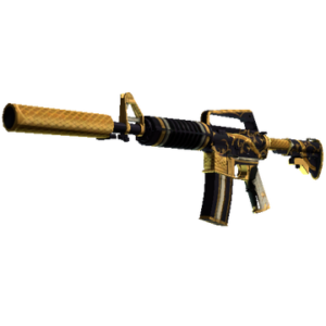 M4A1-S | Golden Coil (Minimal Wear)