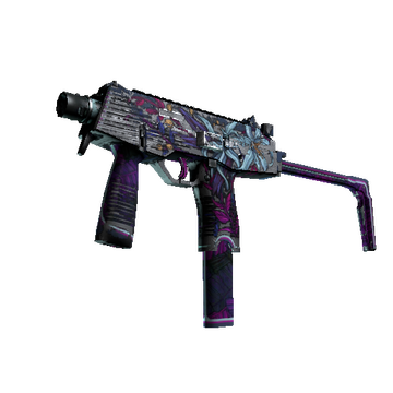 MP9 | Wild Lily (Battle-Scarred)