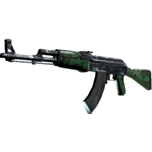 Souvenir AK-47 | Green Laminate (Well-Worn)
