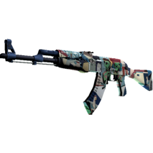StatTrak™ AK-47 | Leet Museo (Well-Worn)