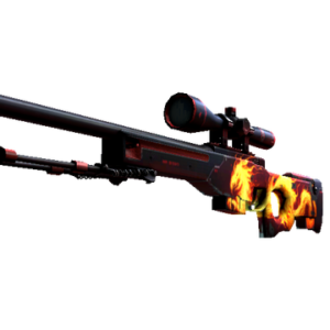 StatTrak™ AWP | Wildfire (Well-Worn)