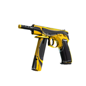 StatTrak™ CZ75-Auto | Yellow Jacket (Factory New)