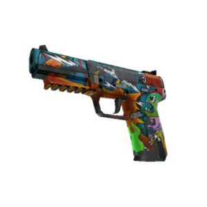 StatTrak™ Five-SeveN | Angry Mob (Battle-Scarred)