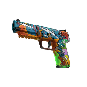 StatTrak™ Five-SeveN | Angry Mob (Well-Worn)