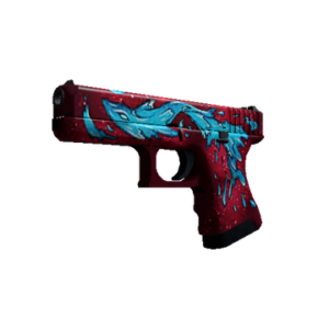 StatTrak™ Glock-18 | Water Elemental (Minimal Wear)