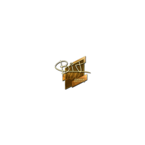 Sticker | BIT (Gold) | Boston 2018