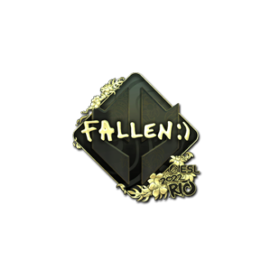 Sticker | FalleN (Gold) | Rio 2022