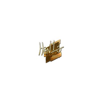 Sticker | HEN1 (Gold) | Boston 2018