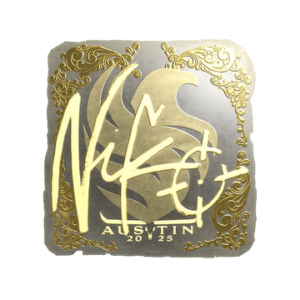 Sticker | NiKo (Gold) | Austin 2025