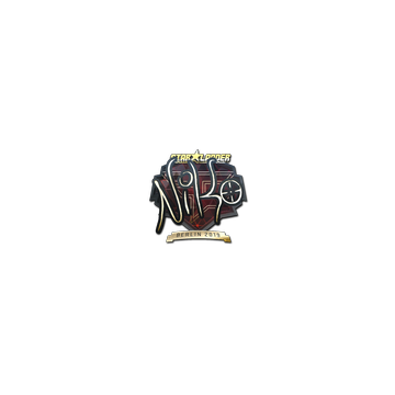 Sticker | NiKo (Gold) | Berlin 2019