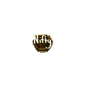 Sticker | Nifty (Gold) | London 2018