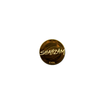 Sticker | ShahZaM (Gold) | Katowice 2019