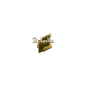 Sticker | Skadoodle (Gold) | Boston 2018