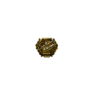 Sticker | SmithZz (Gold) | London 2018