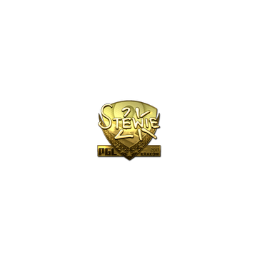 Sticker | Stewie2K (Gold) | Krakow 2017