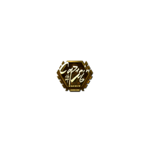 Sticker | captainMo (Gold) | London 2018