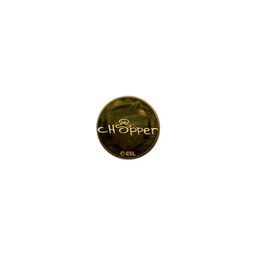 Sticker | chopper (Gold) | Katowice 2019