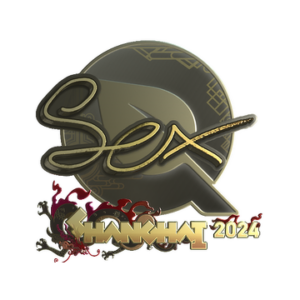 Sticker | dexter (Gold) | Shanghai 2024