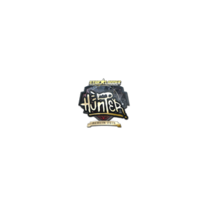Sticker | huNter- (Gold) | Berlin 2019