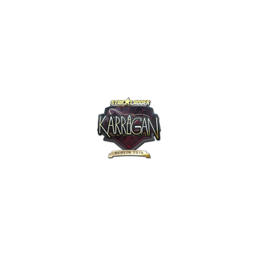 Sticker | karrigan (Gold) | Berlin 2019