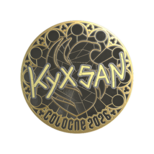 Sticker | kyxsan (Gold) | Cologne 2026