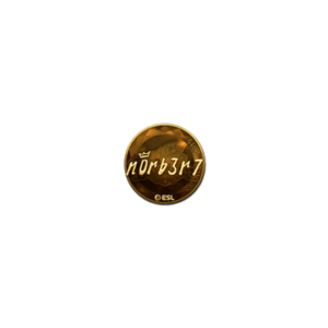 Sticker | n0rb3r7 (Gold) | Katowice 2019