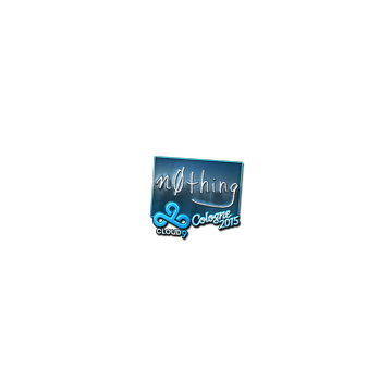 Sticker | n0thing (Foil) | Cologne 2015