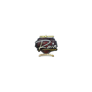 Sticker | rain (Gold) | Berlin 2019