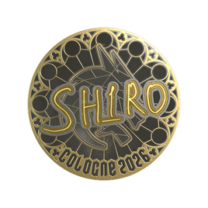 Sticker | sh1ro (Gold) | Cologne 2026