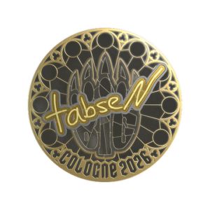 Sticker | tabseN (Gold) | Cologne 2026