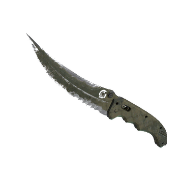 ★ Flip Knife | Safari Mesh (Battle-Scarred)