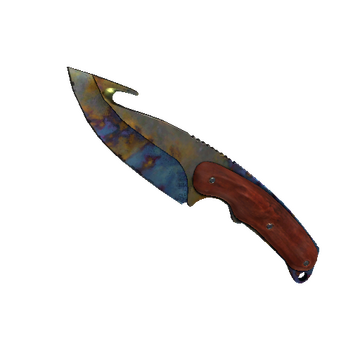 ★ Gut Knife | Case Hardened (Well-Worn)