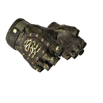 ★ Hydra Gloves | Rattler (Well-Worn)