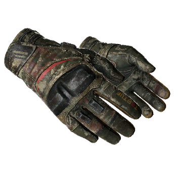 ★ Moto Gloves | 3rd Commando Company (Battle-Scarred)