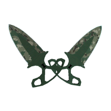 ★ Shadow Daggers | Forest DDPAT (Well-Worn)