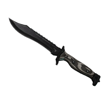 ★ StatTrak™ Bowie Knife | Black Laminate (Well-Worn)