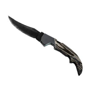 ★ StatTrak™ Falchion Knife | Black Laminate (Field-Tested)