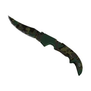 ★ StatTrak™ Falchion Knife | Boreal Forest (Well-Worn)