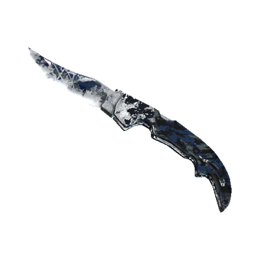 ★ StatTrak™ Falchion Knife | Bright Water (Battle-Scarred)