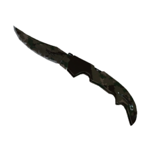 ★ StatTrak™ Falchion Knife | Forest DDPAT (Well-Worn)
