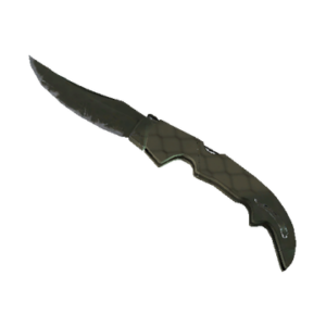 ★ StatTrak™ Falchion Knife | Safari Mesh (Well-Worn)