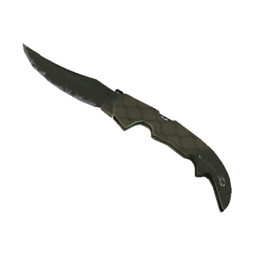 ★ StatTrak™ Falchion Knife | Safari Mesh (Well-Worn)