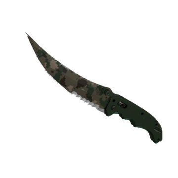 ★ StatTrak™ Flip Knife | Forest DDPAT (Field-Tested)