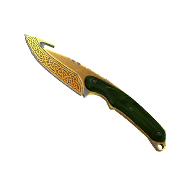 ★ StatTrak™ Gut Knife | Lore (Well-Worn)