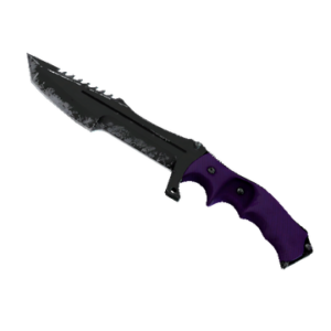 ★ StatTrak™ Huntsman Knife | Ultraviolet (Field-Tested)