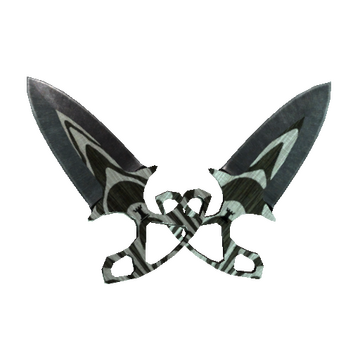 ★ StatTrak™ Shadow Daggers | Black Laminate (Minimal Wear)