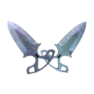★ StatTrak™ Shadow Daggers | Blue Steel (Field-Tested)