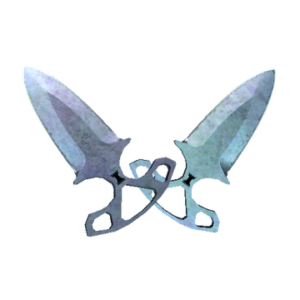 ★ StatTrak™ Shadow Daggers | Blue Steel (Minimal Wear)