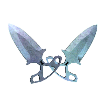 ★ StatTrak™ Shadow Daggers | Blue Steel (Minimal Wear)